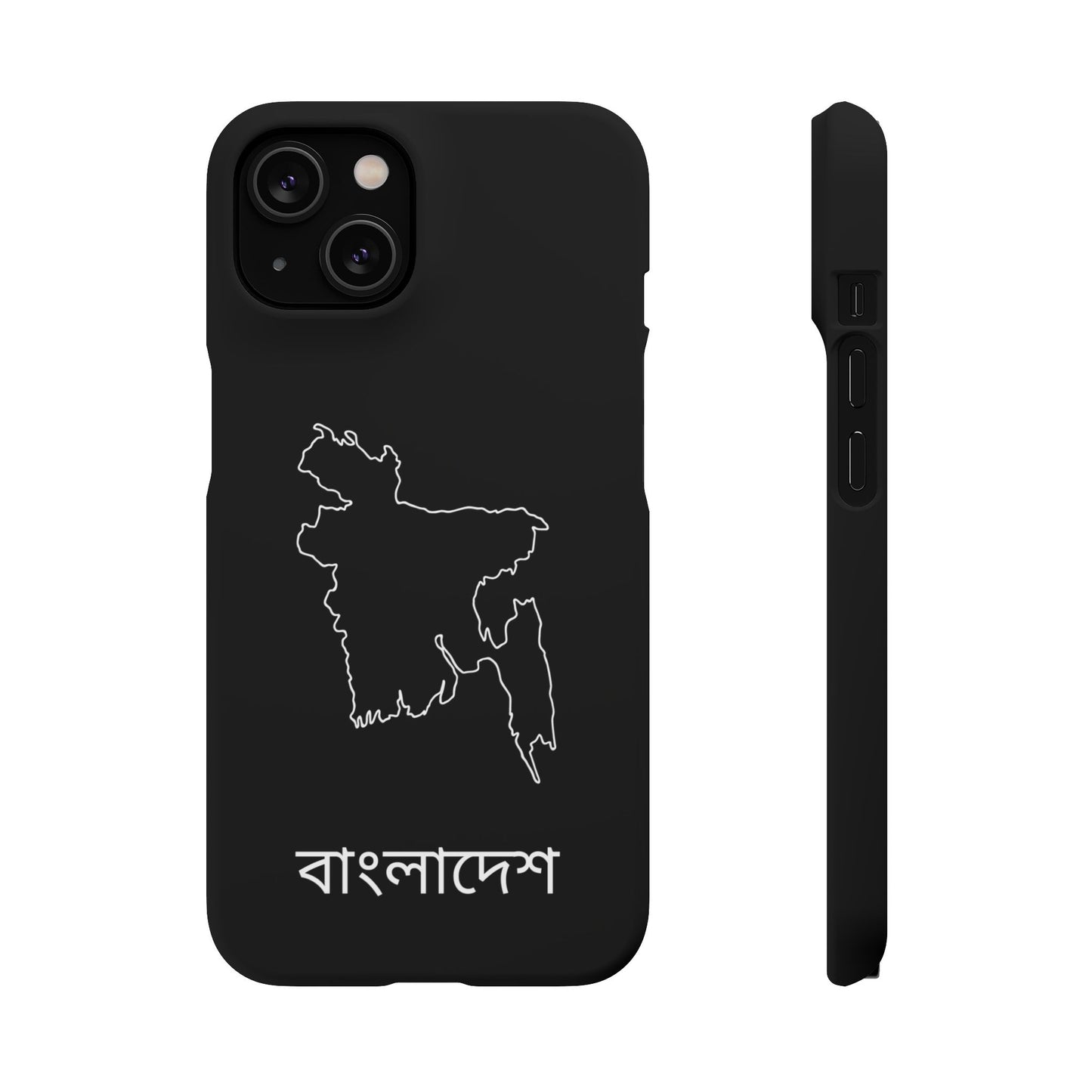 Bangladesch Landkarte bengali