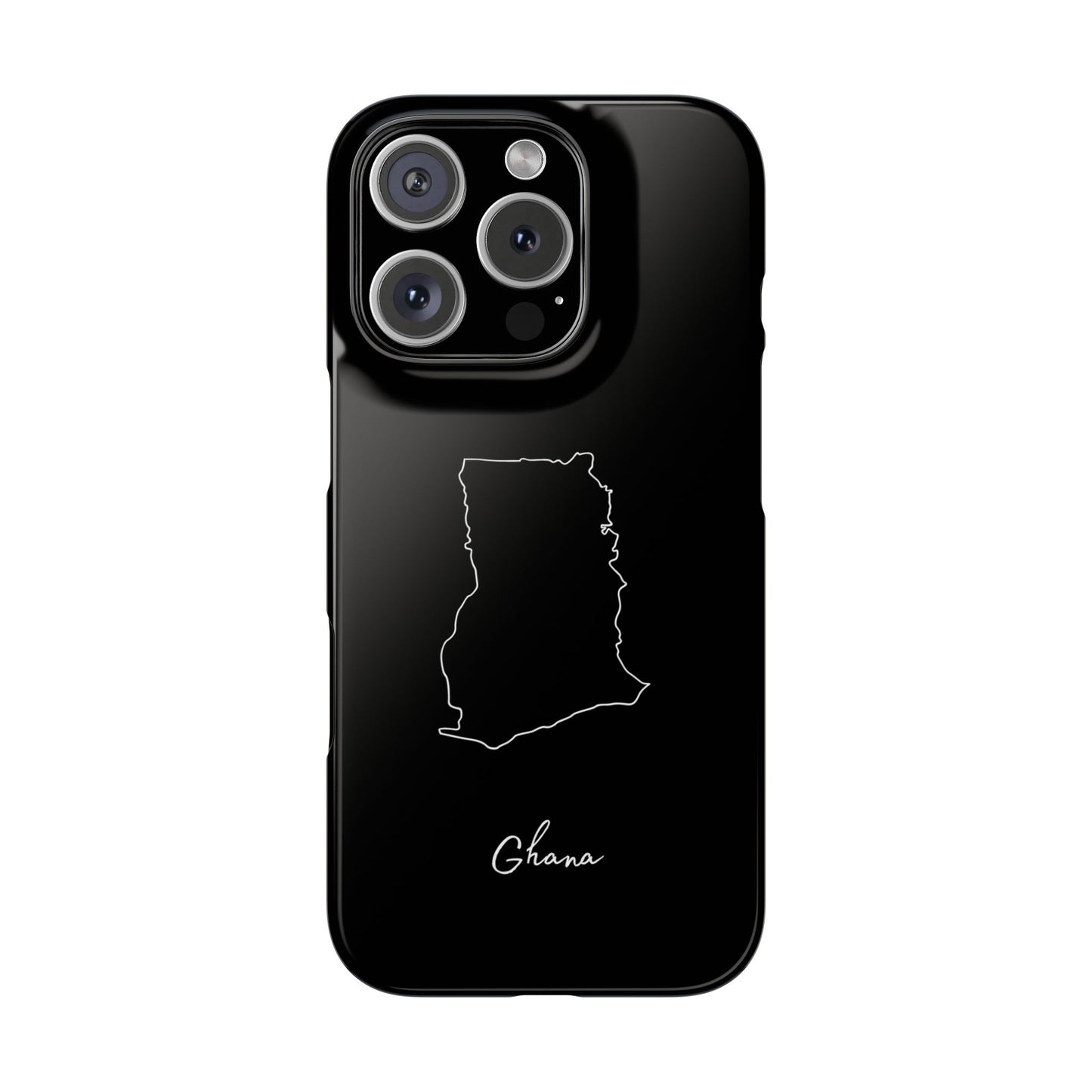 Ghana Landkarte