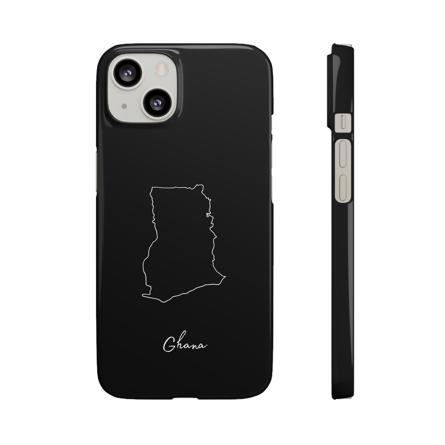 Ghana Landkarte
