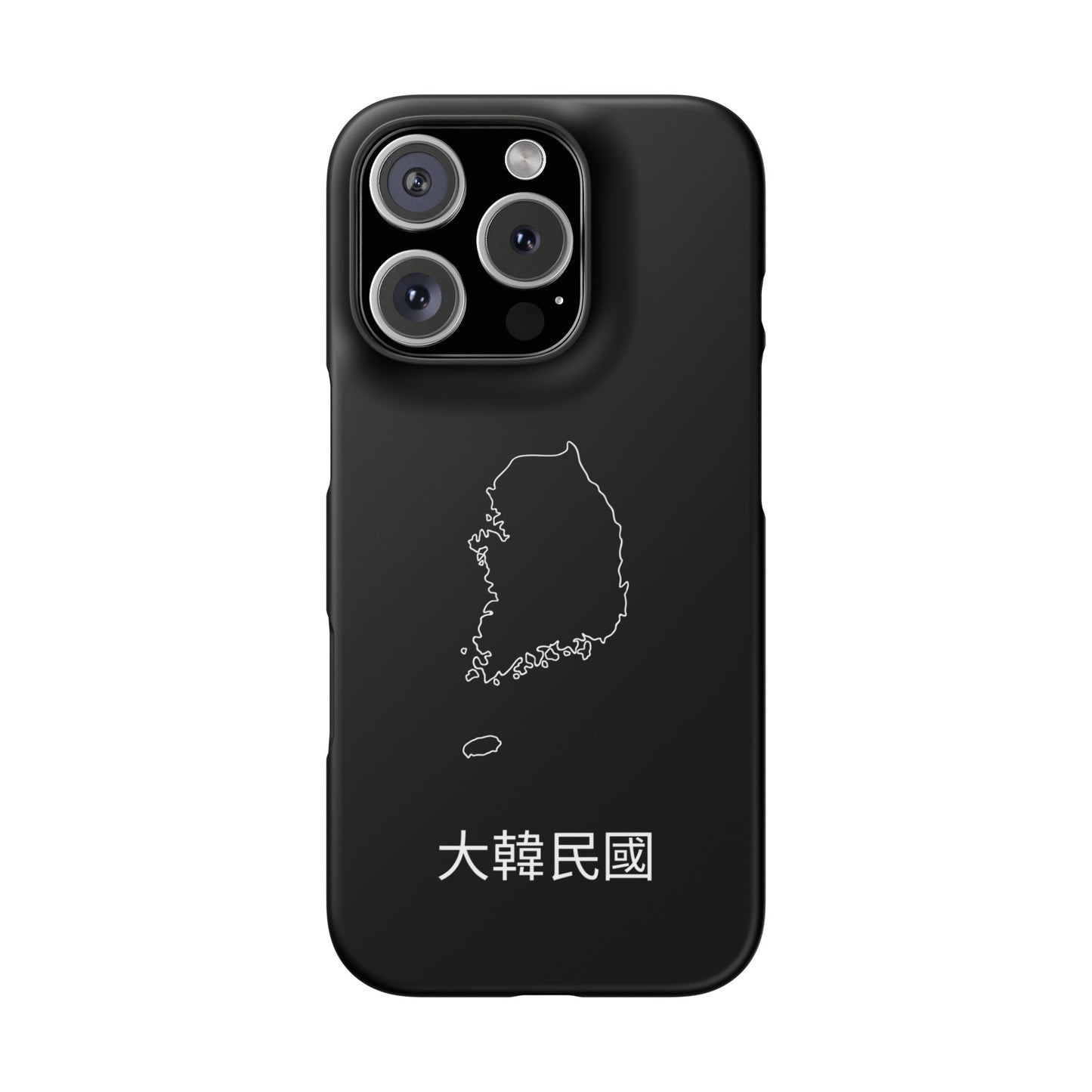 Südkorea Landkarte koreanisch