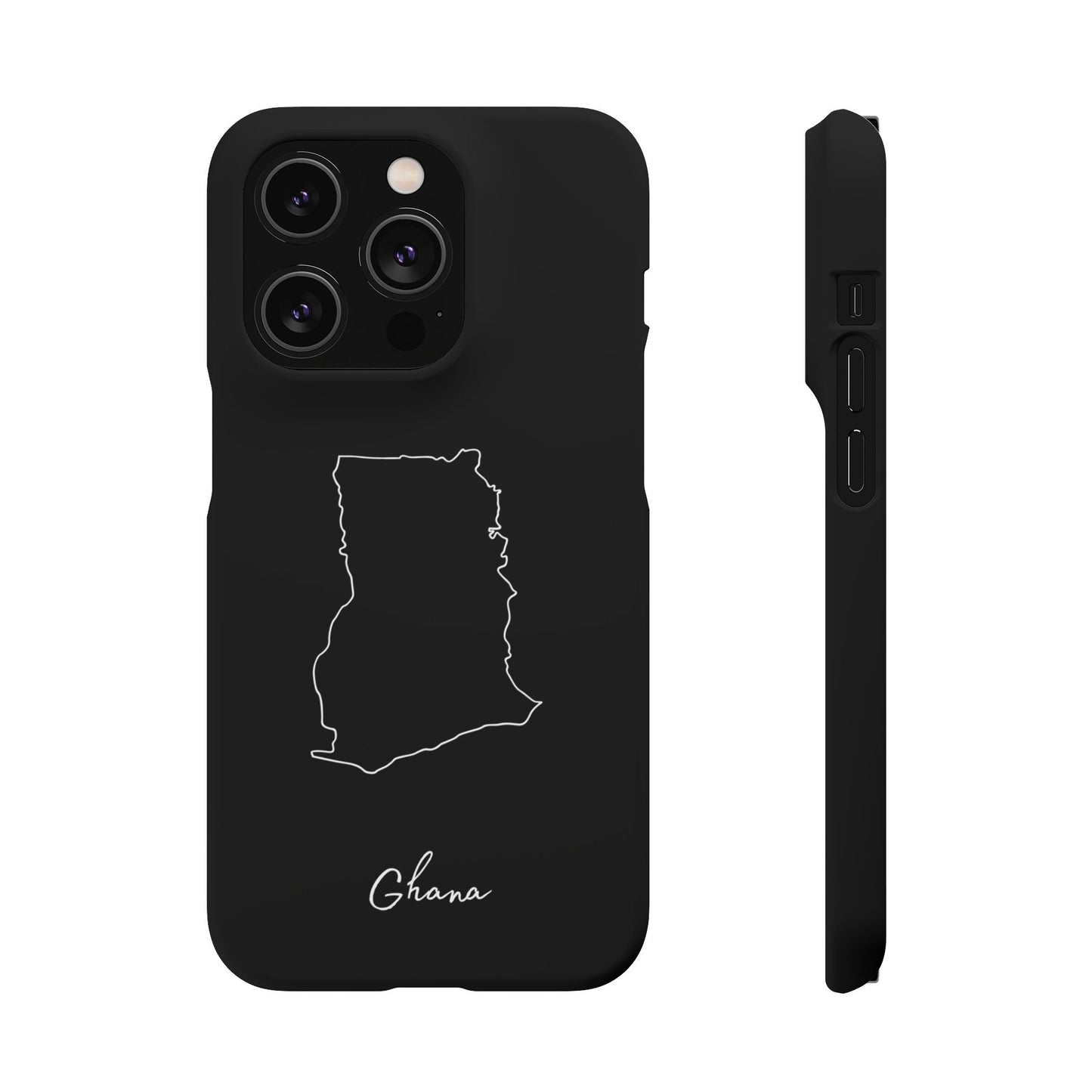 Ghana Landkarte