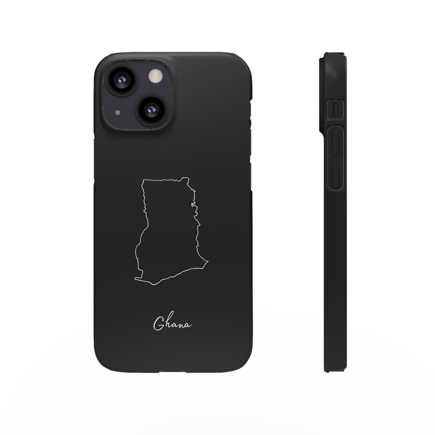 Ghana Landkarte