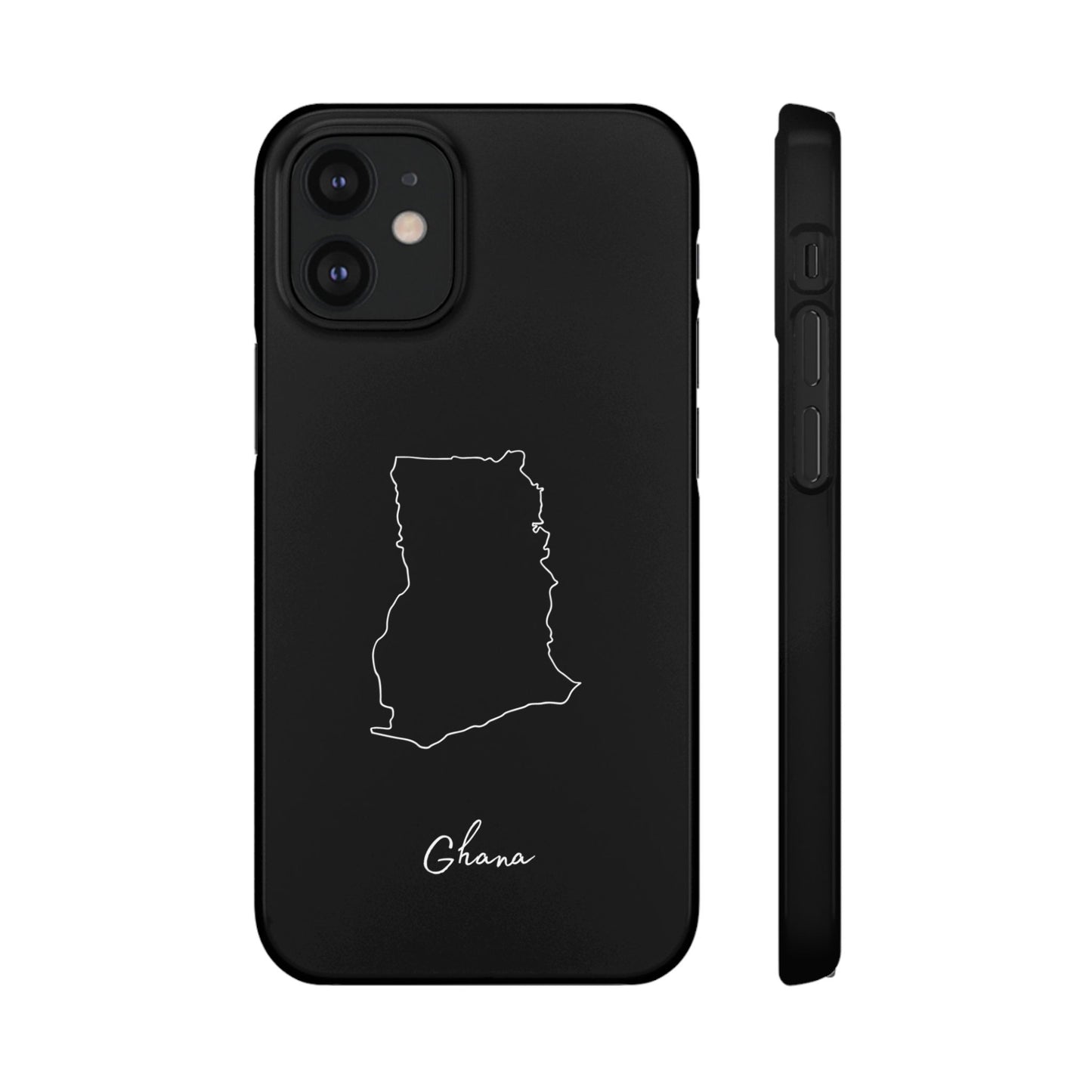 Ghana Landkarte