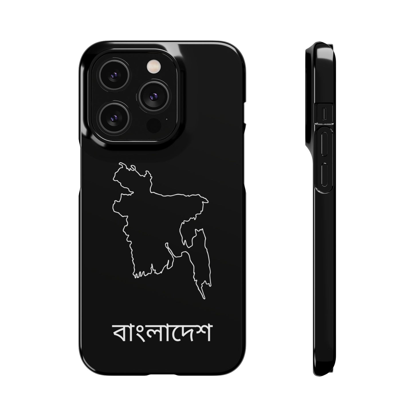 Bangladesch Landkarte bengali