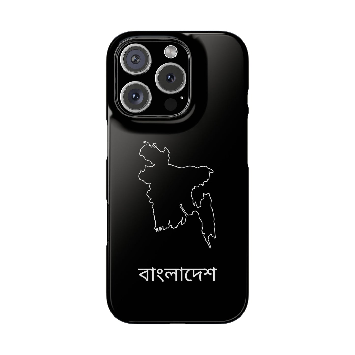 Bangladesch Landkarte bengali