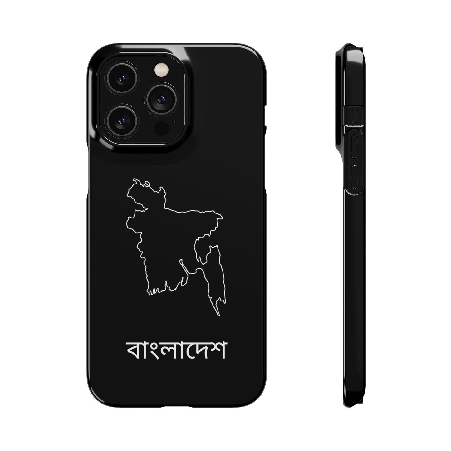 Bangladesch Landkarte bengali