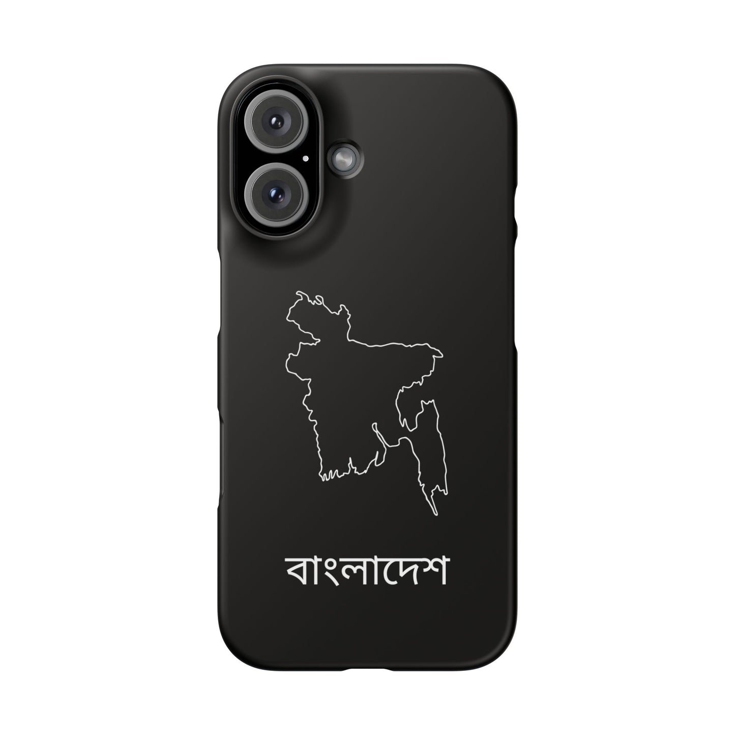 Bangladesch Landkarte bengali