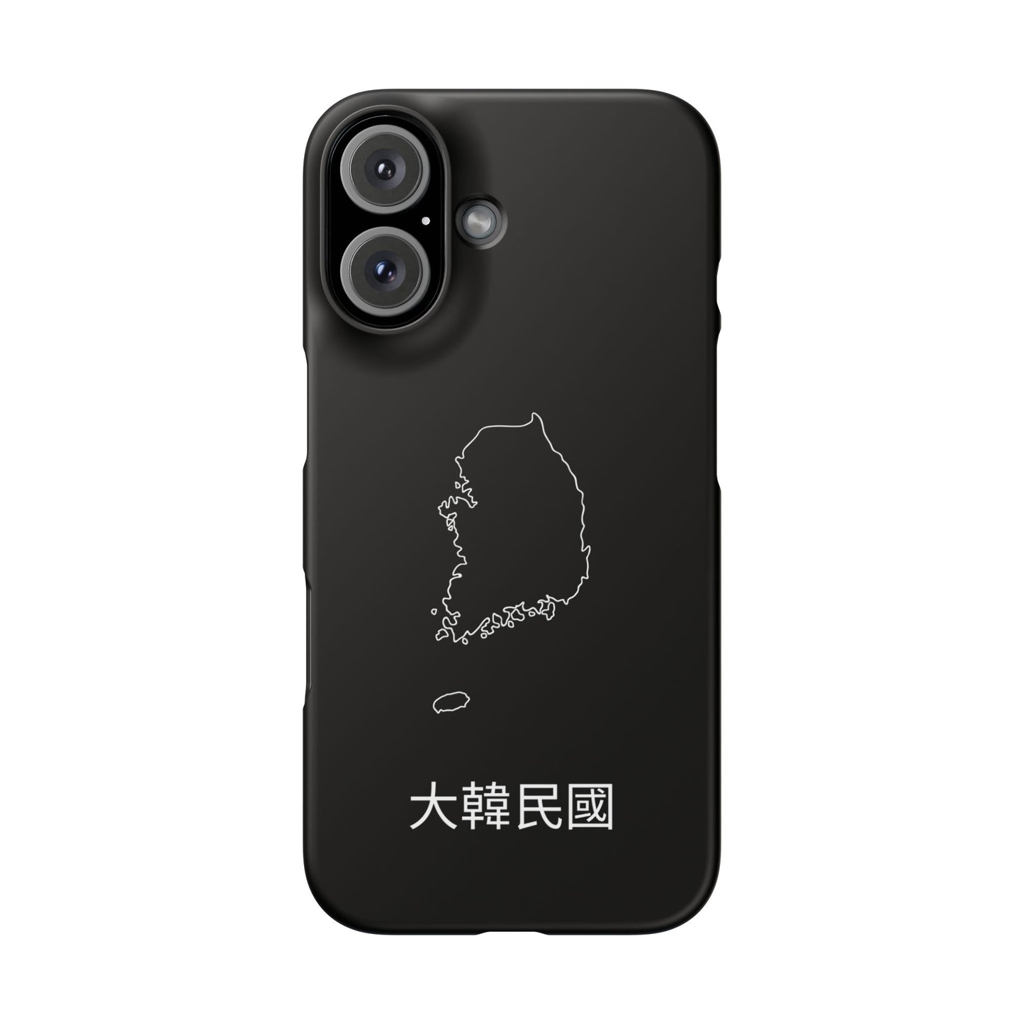 Südkorea Landkarte koreanisch