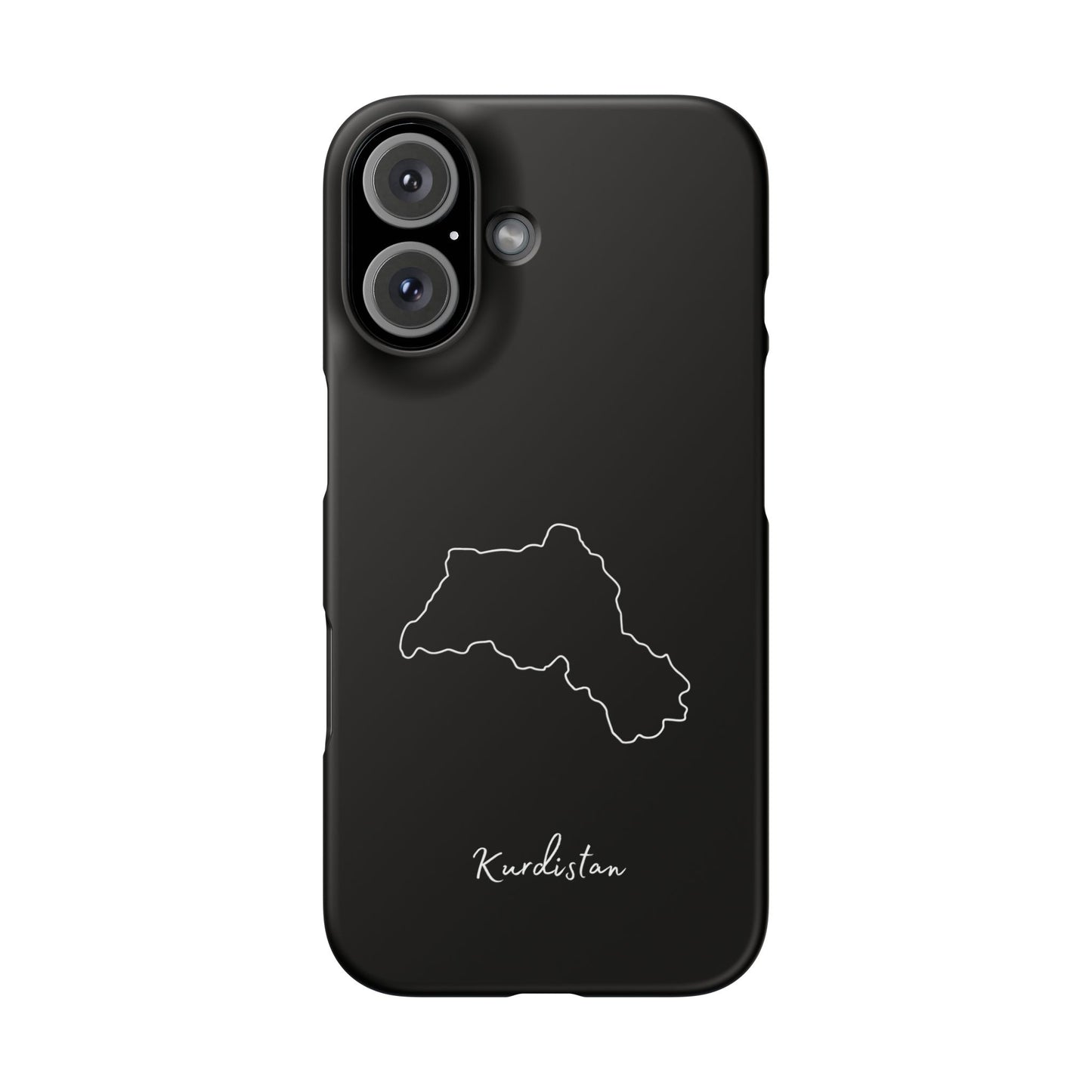 Kurdistan Landkarte