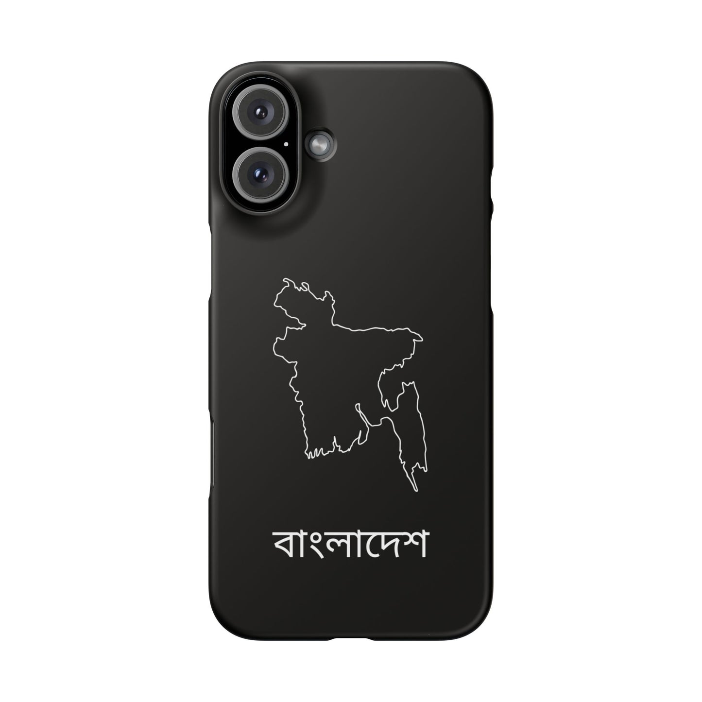Bangladesch Landkarte bengali