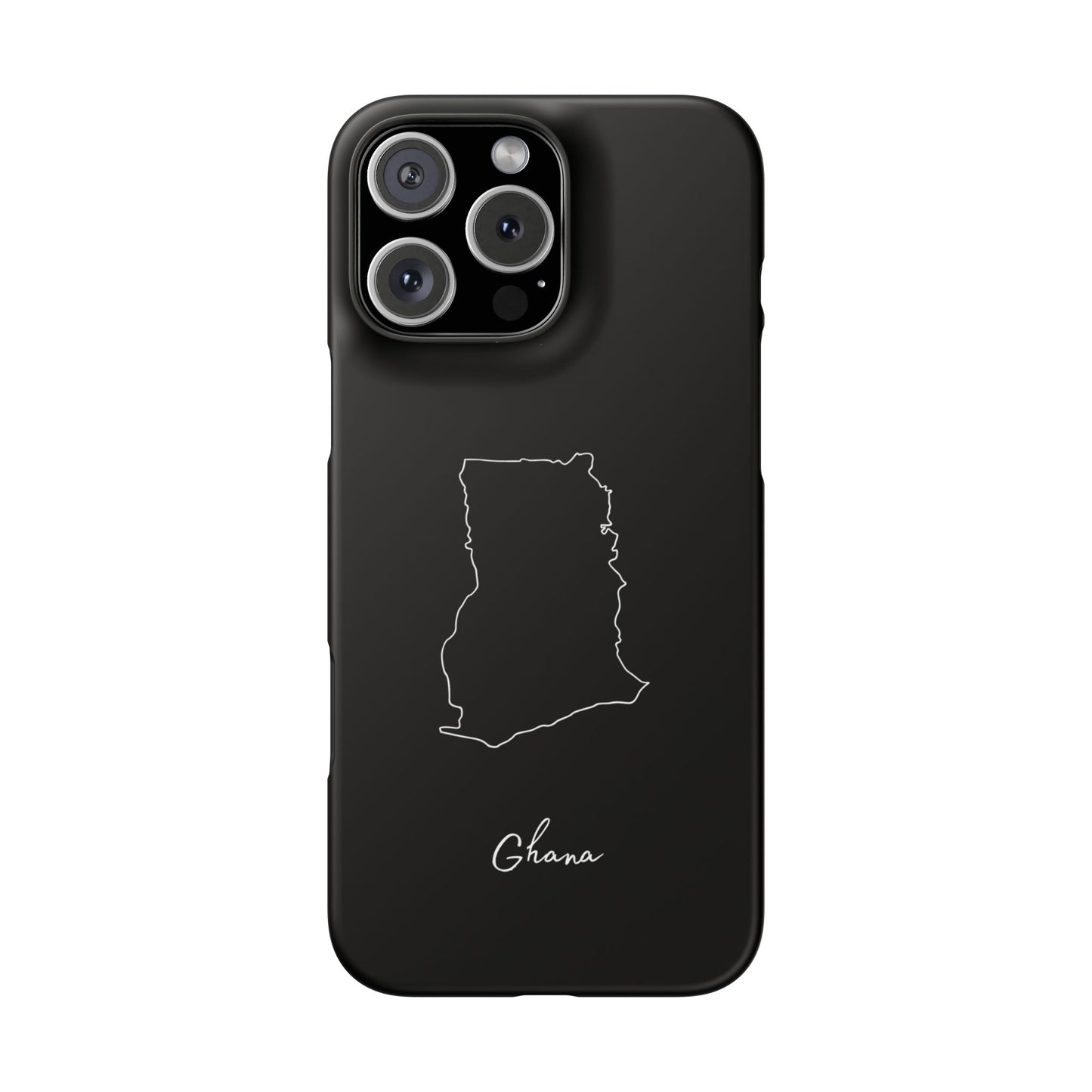 Ghana Landkarte
