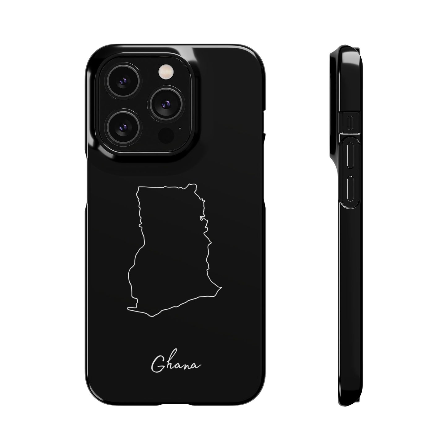 Ghana Landkarte