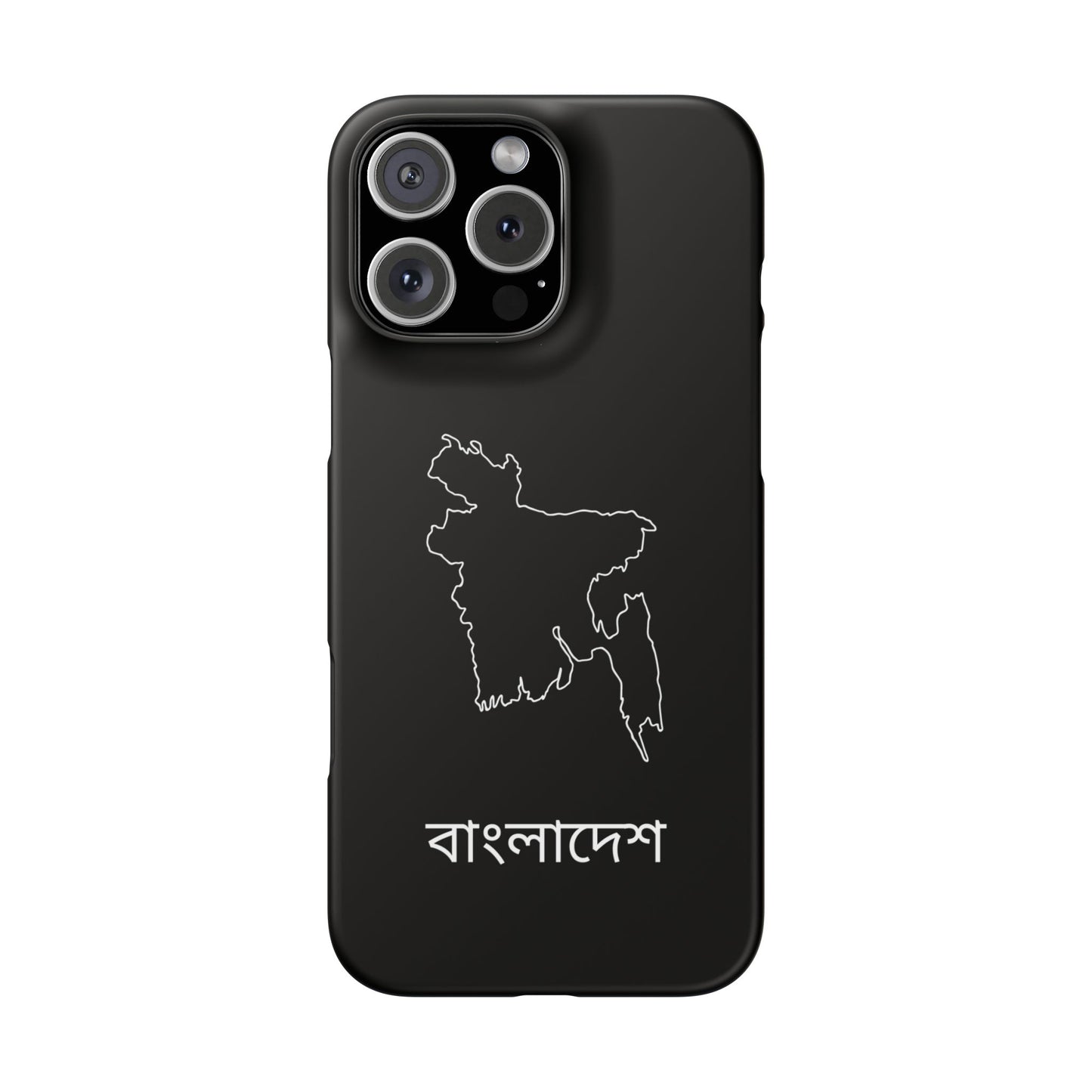 Bangladesch Landkarte bengali