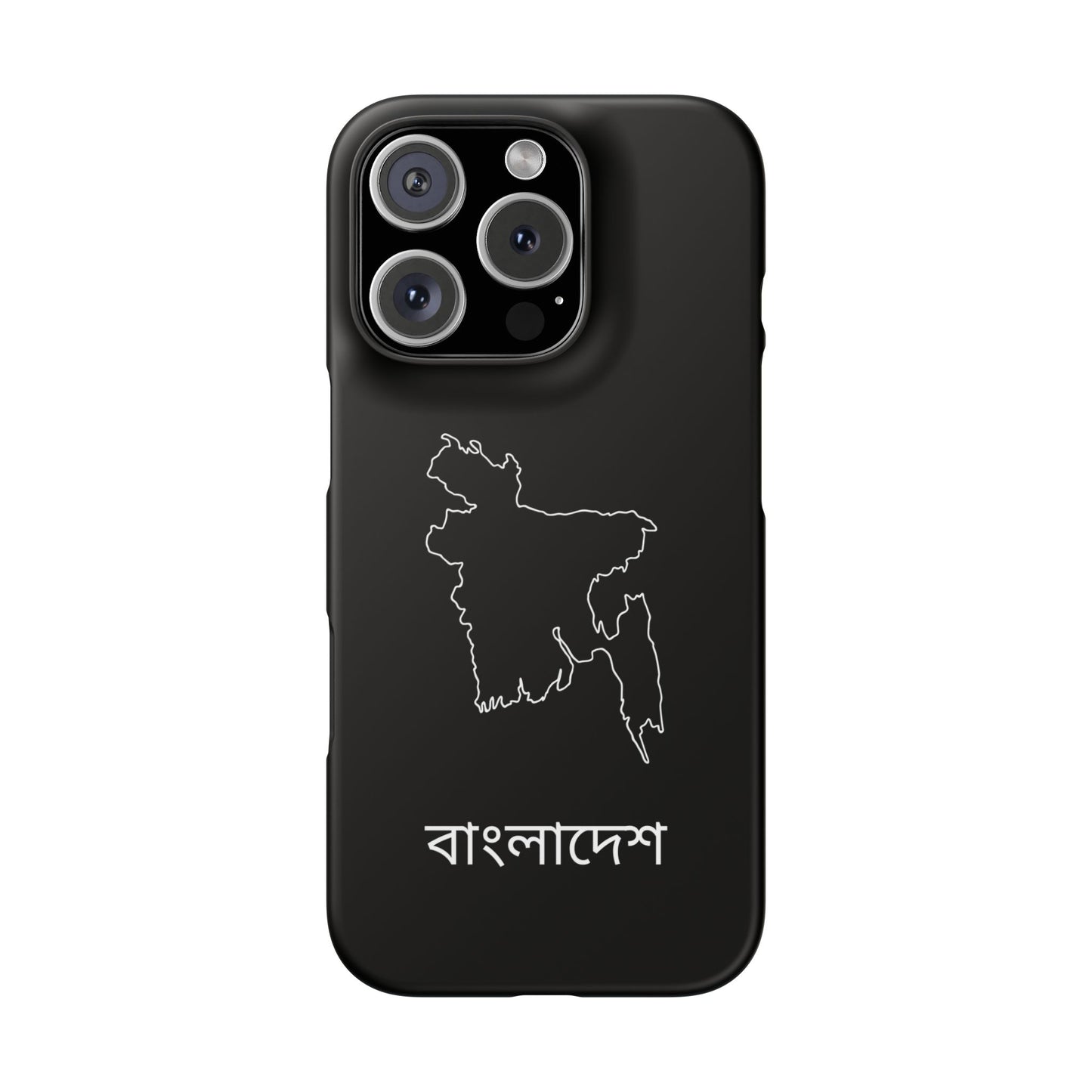 Bangladesch Landkarte bengali